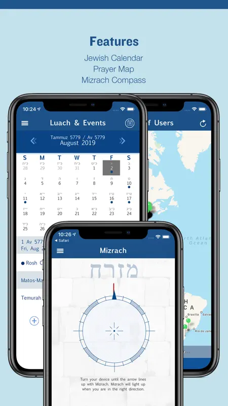 Siddur Zmanim Luach Minyanim screenshot 4 of 5