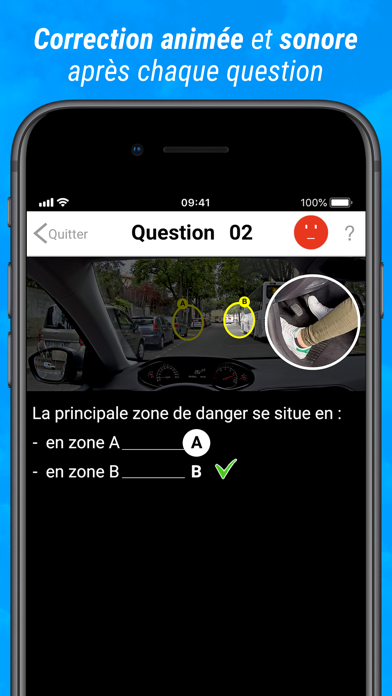 Screenshot #2 pour Code de la route 2020!