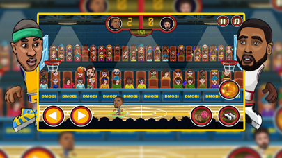 Screenshot #3 pour Basketball Legends: Dunk Game