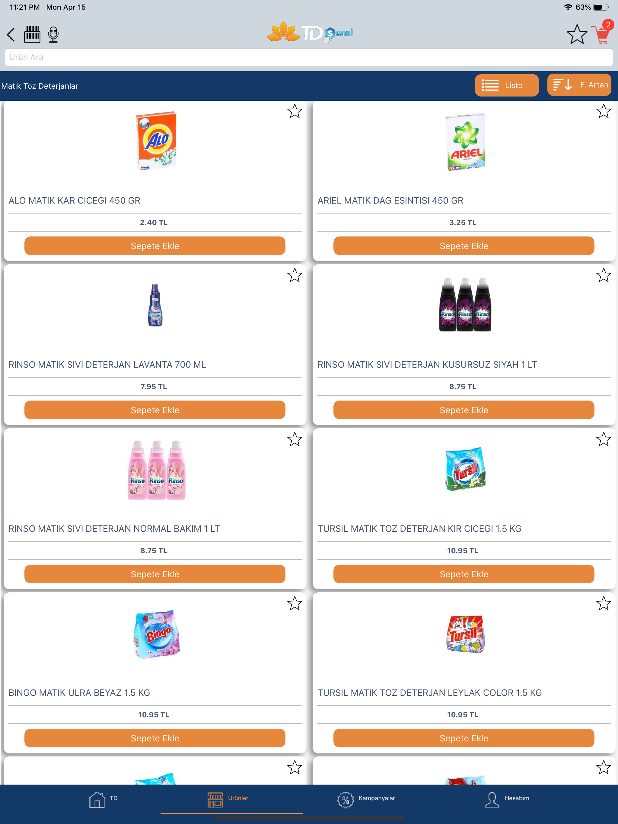 Td Sanal Market