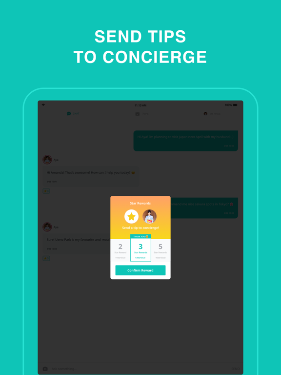 Tabiko: Japan Travel Concierge iPad screenshot 5 - Travel app