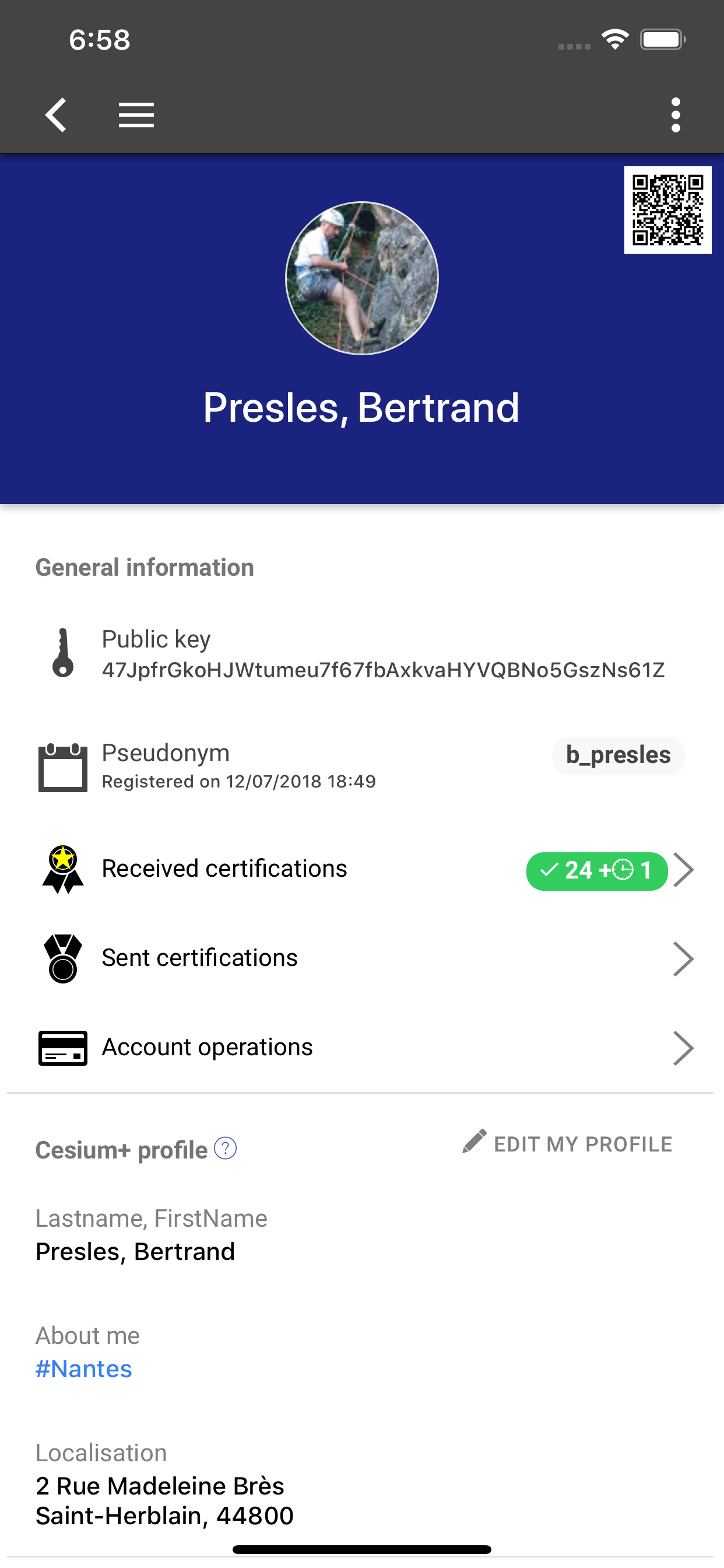 Cesium Ğ1 screenshot 2