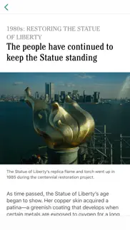 statue of liberty iphone screenshot 3