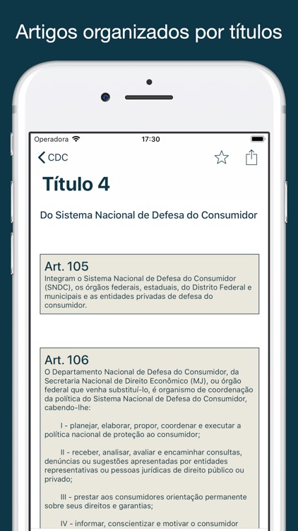 CDC - Código Defesa Consumidor