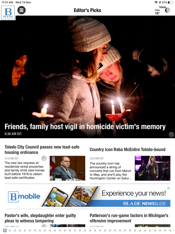 Screenshot #5 pour THE BLADE News App