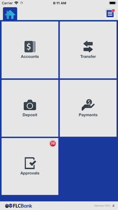 FLCBank Business Mobile Screenshot
