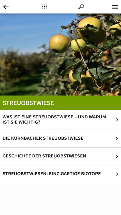 Kürnbacher Apfel-App