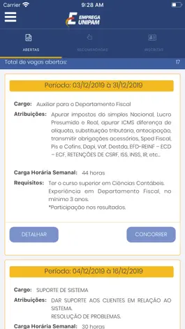 Game screenshot Emprega UNIPAM apk