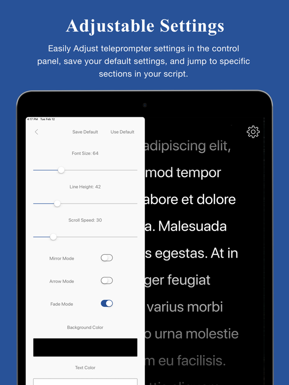 Screenshot #5 pour NetRoadshow Teleprompter