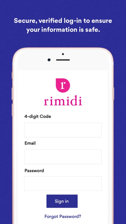 Rimidi Patient Application