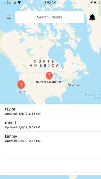 Locate Friends Screenshot