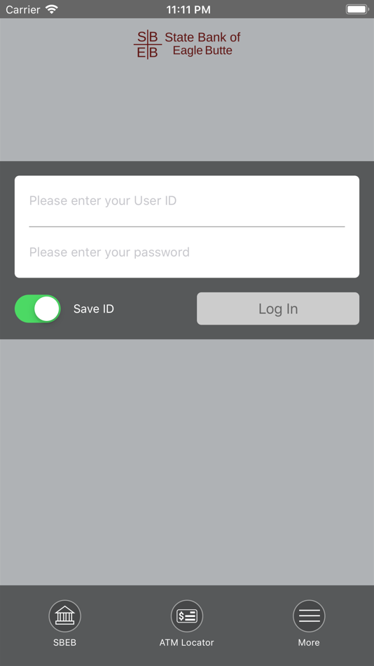 #2. State Bank of Eagle Butte (iOS) Podle: State Bank of Eagle Butte