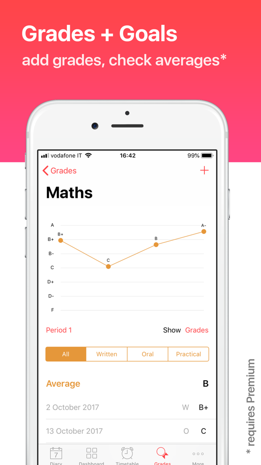 #3. Smart Diary - Student Planner (iOS) 由: Matteo D'Ignazio