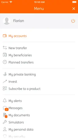 My ING screenshot 3