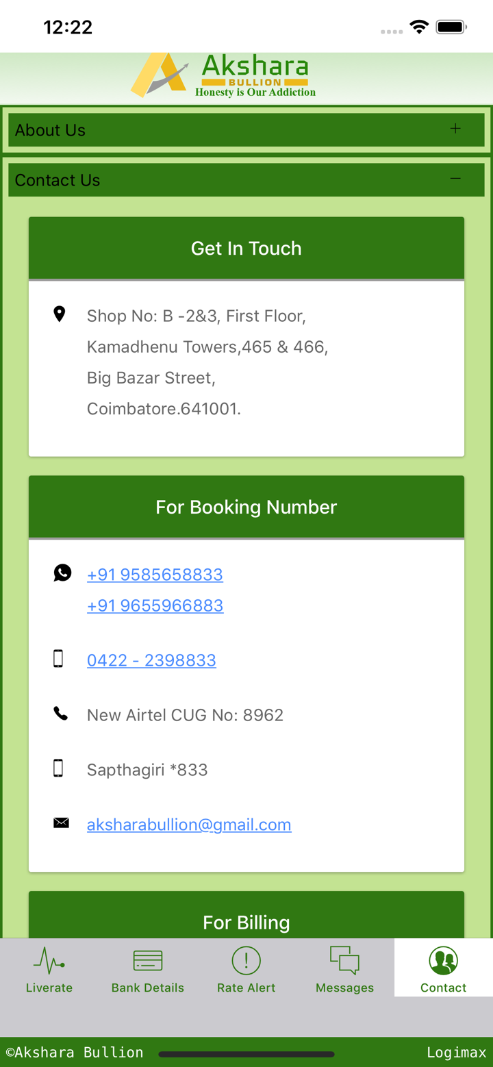 Akshara Bullion screenshot 6