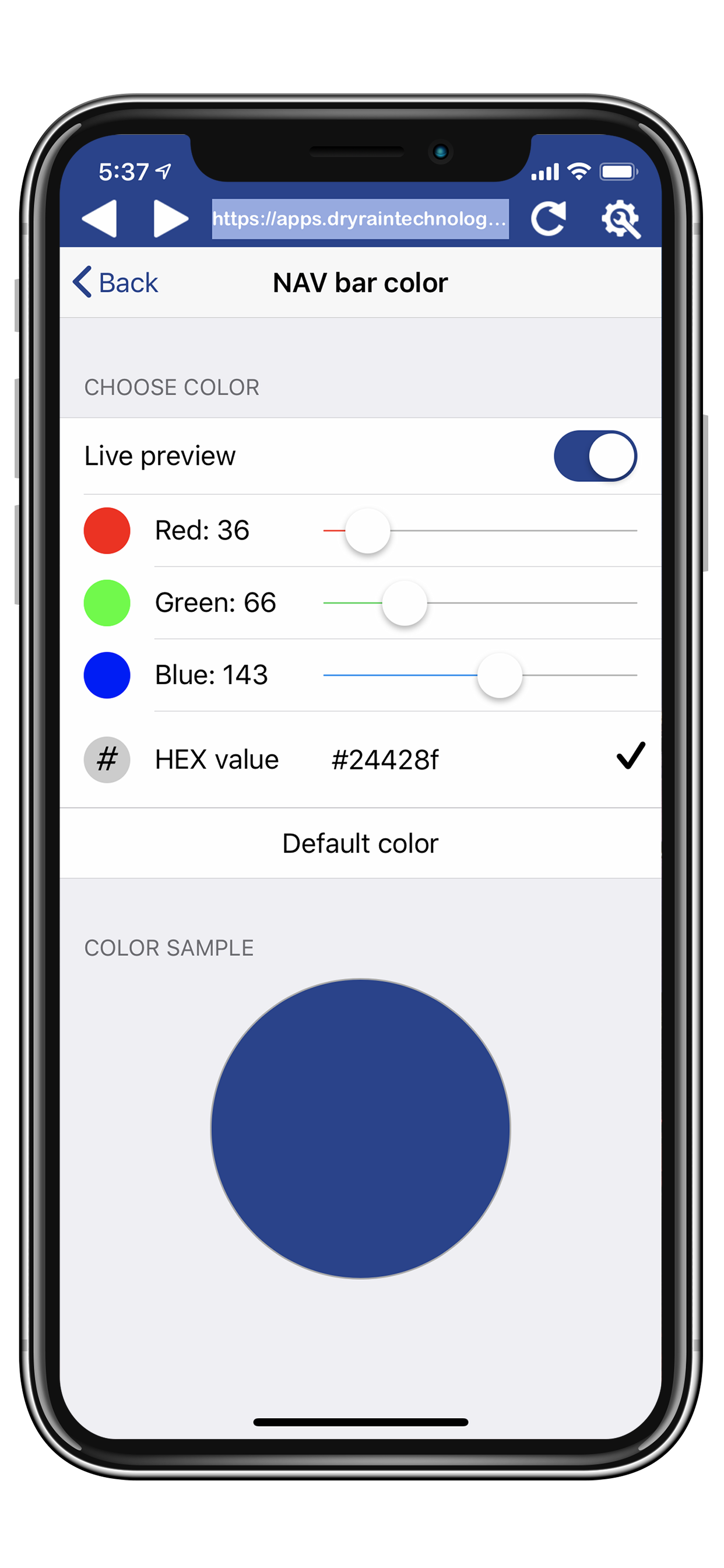 Dryrain Browser screenshot 3