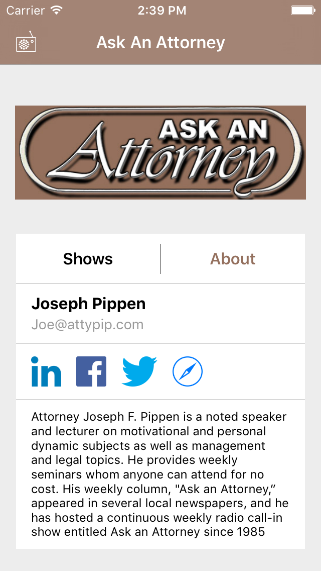 Ask an Attorney