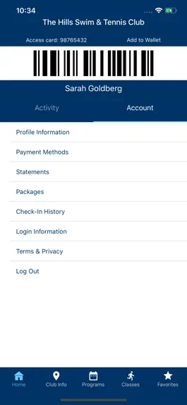 Game screenshot The Hills Swim & Tennis Club hack