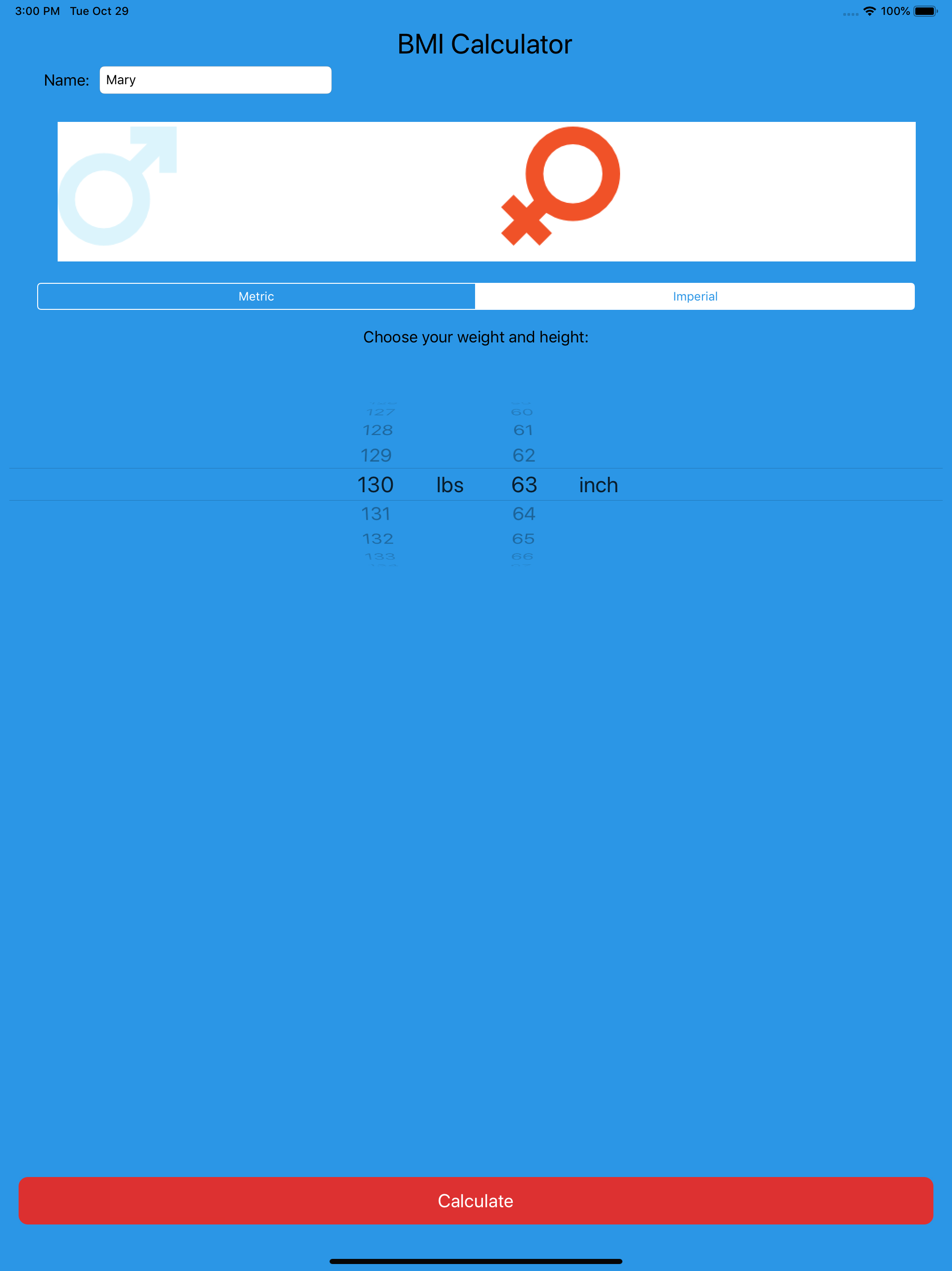 BMI Calculator Pro.