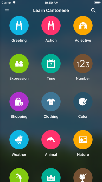 Screenshot #1 pour Learn Cantonese Speaking Daily