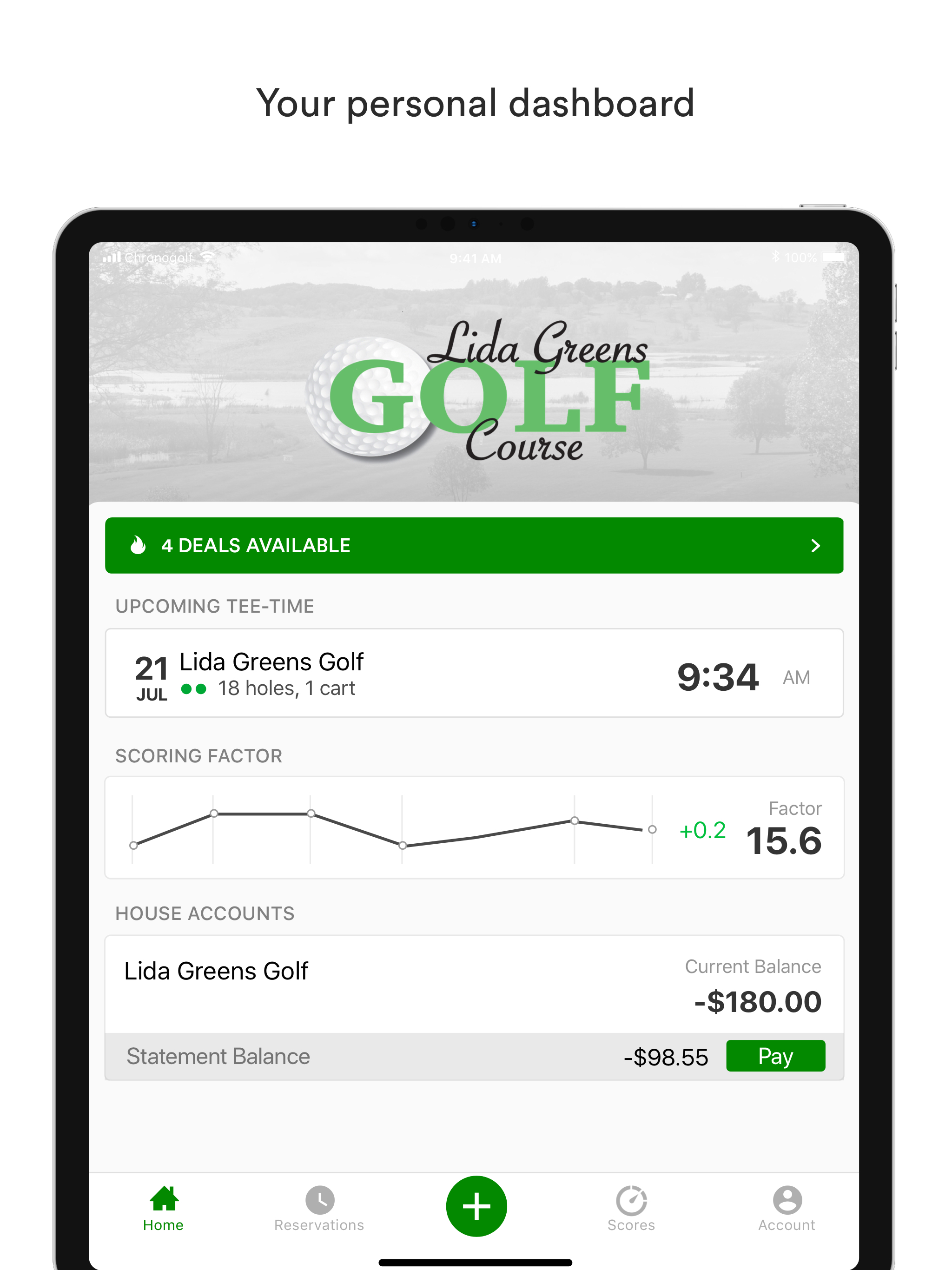 Lida Greens Golf screenshot 5