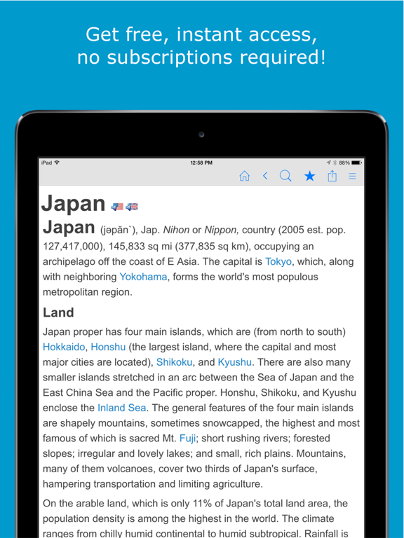 Encyclopedia by Farlex iPad screenshot 4 - Reference app