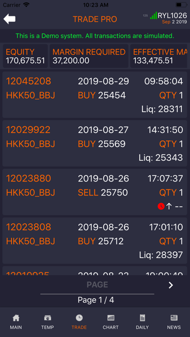 TradePro EquityworldFutures Screenshot