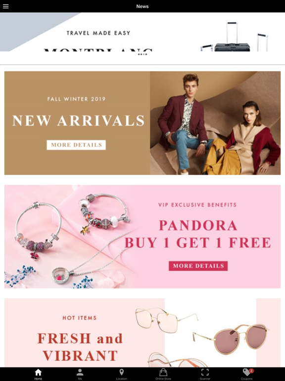 ISA Membership iPad screenshot 2 - Shopping app