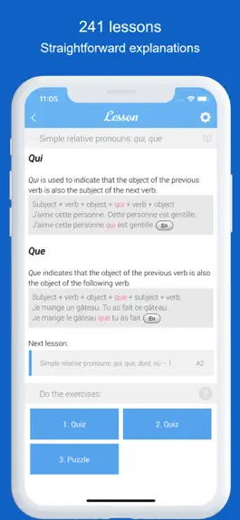 Game screenshot Dr French: French grammar mod apk