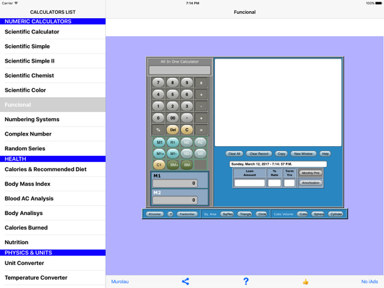 Screenshot #4 pour Calculator: All In One