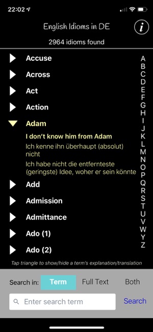 English Idioms in DE(圖2)-速報App