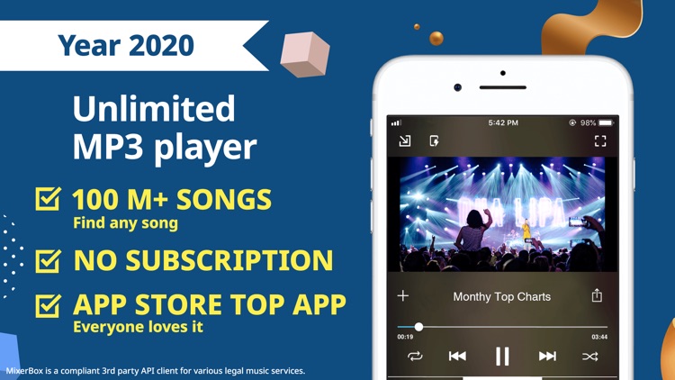 FREEMUSIC:MP3 Music Player:MB3 screenshot-0
