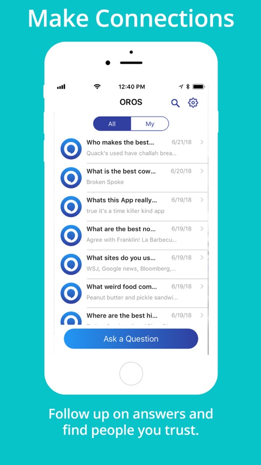 #4. Oros - Personalized Search App (iOS) 由: OrosText, LLC