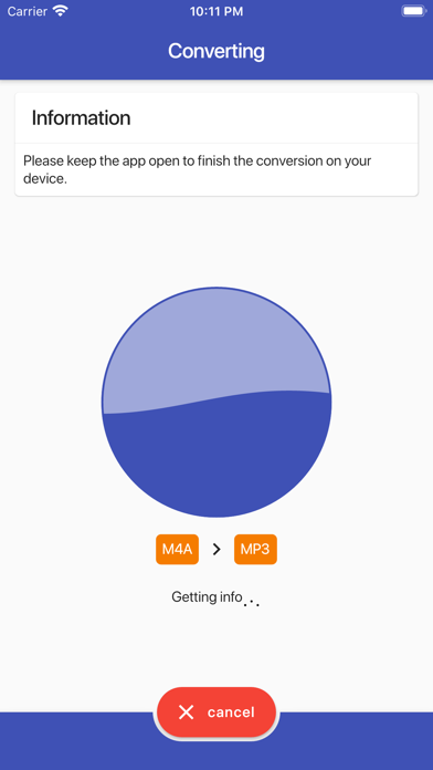 Screenshot #3 pour Convert Audio