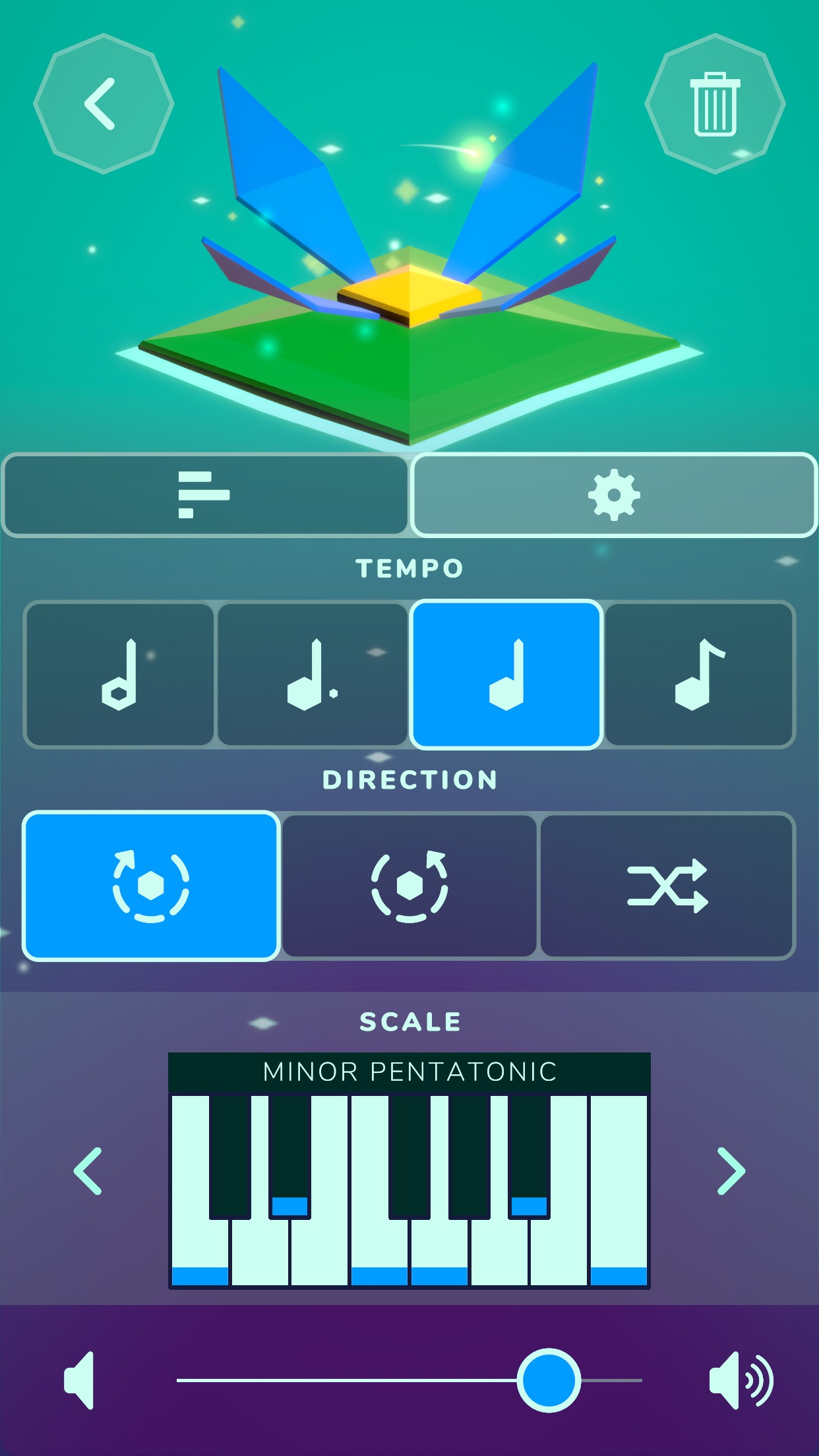 Screenshot do app Lily - Playful Music Creation