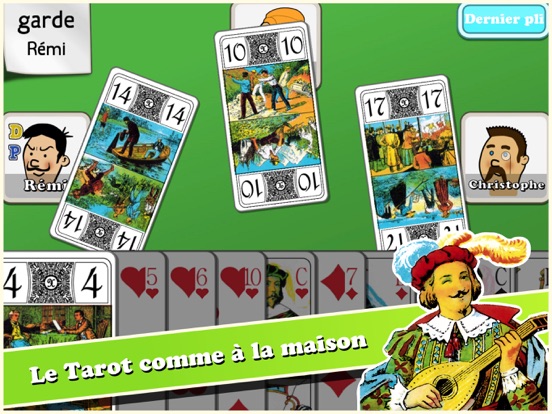 Screenshot #4 pour Jeu de Tarot (3, 4, 5 joueurs)