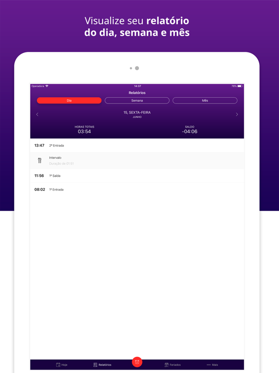 Screenshot #5 pour PontoGO - Registro de ponto