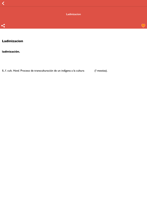 Diccionario Español Offline iPad screenshot 6 - Education app