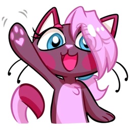 Pink Kitty Sticker Pack