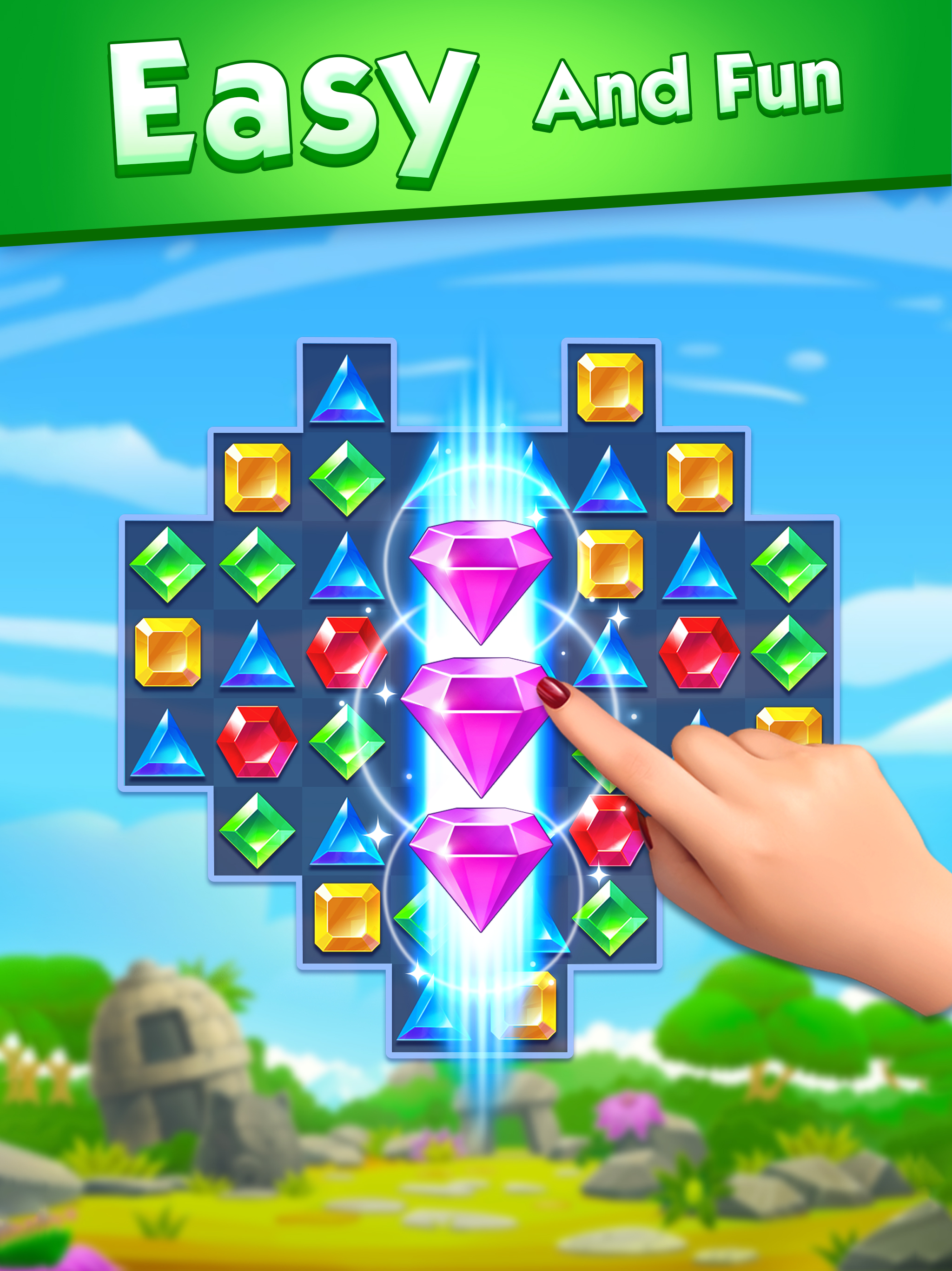 Jewel World - Match 3 Games screenshot 4