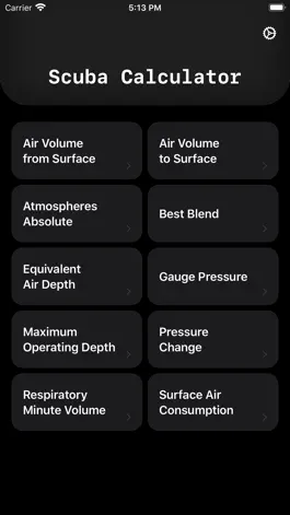 Game screenshot Scuba Calculator mod apk