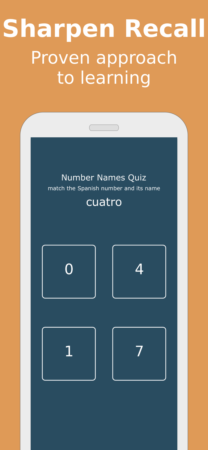 Number Names Learning Game