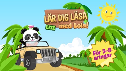 Skärmbild från Lär dig läsa med Lola LITE