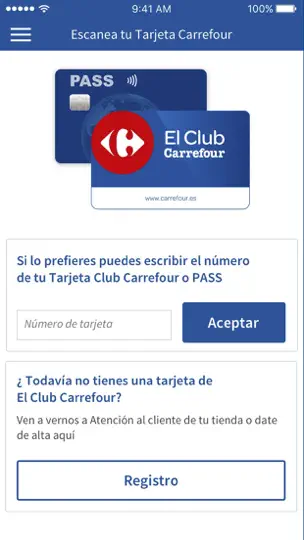 Captura de pantalla de Scan And Go en iPhone 3