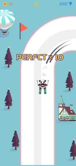 Game screenshot SlingSkiing apk