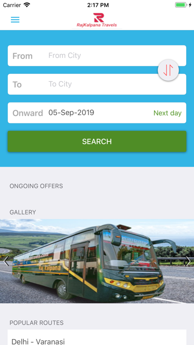 RajKalpana travels screenshot 2