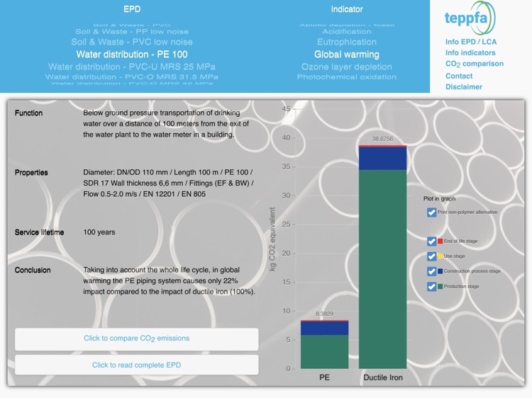 TEPPFA EPD Calculator screenshot-3