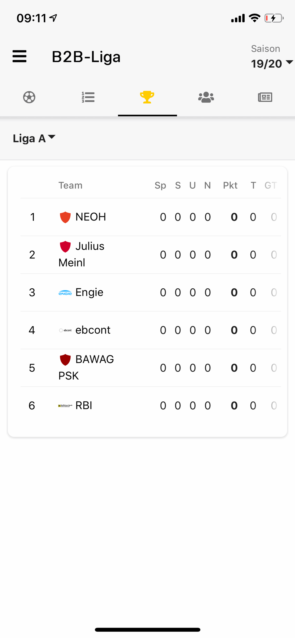 B2B Liga screenshot 2