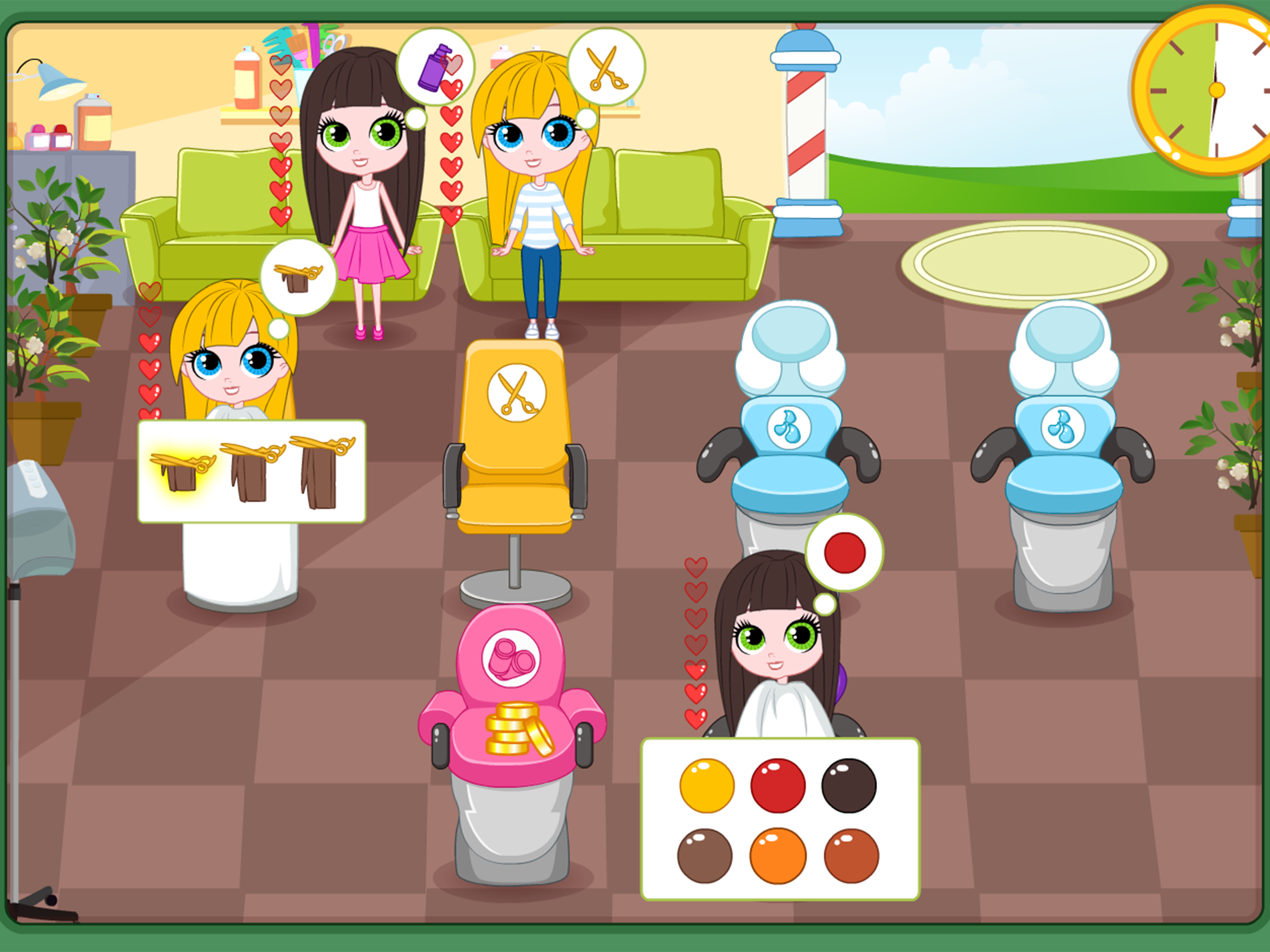 Beauty hair salon management