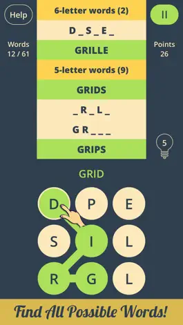 Game screenshot Spell Grid 2 : Jumble Letters apk
